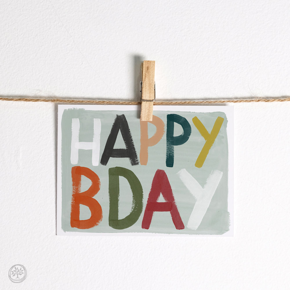 Celebrate + Happy Birthday Note Cards